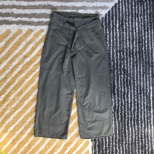 DYNDNM Karlie high rise cropped pants